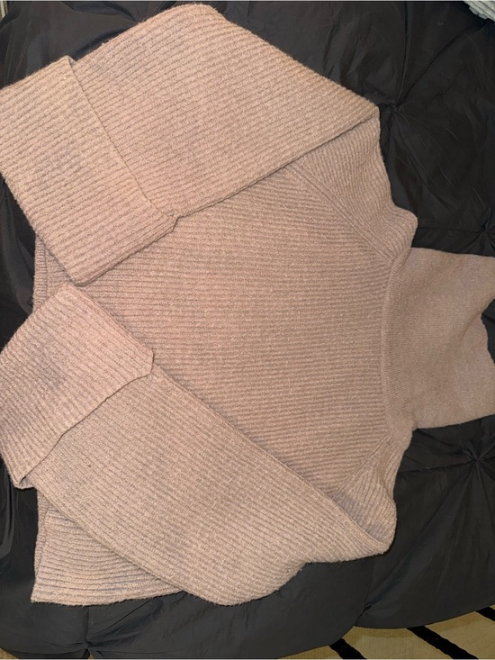 4SI3NNA Sweaters - Urban Outfitters- Nuuly Thrift Cozy Ribbed Turtleneck Sweater - Tan